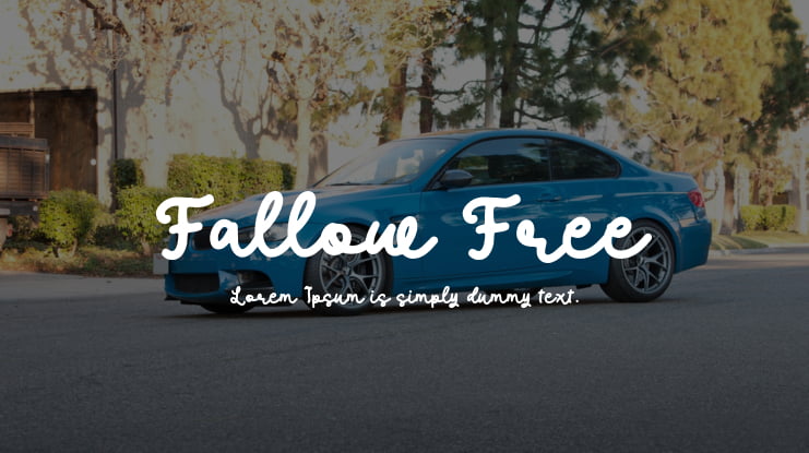 Fallow Free Font