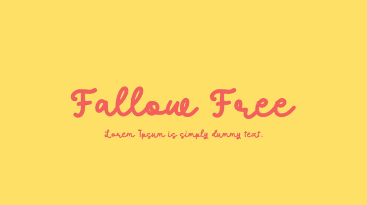 Fallow Free Font