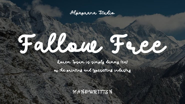 Fallow Free Font