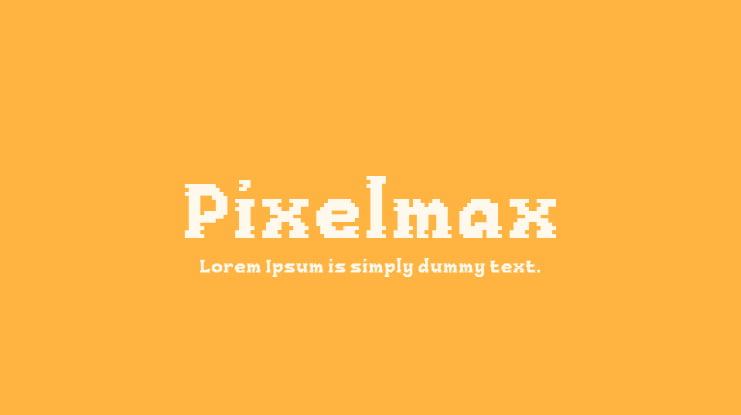 Pixelmax Font Family