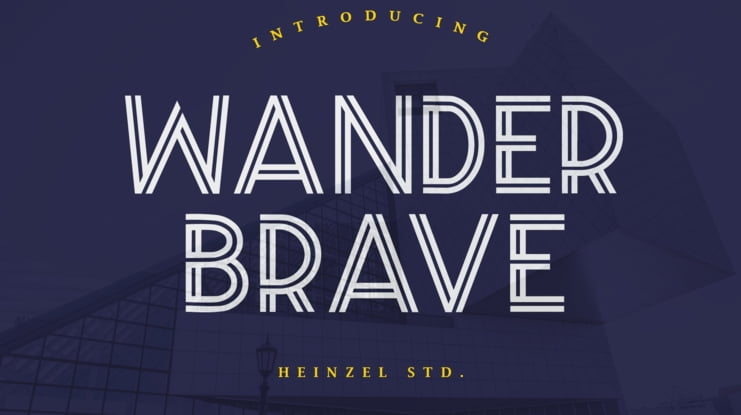 Wander Brave Font