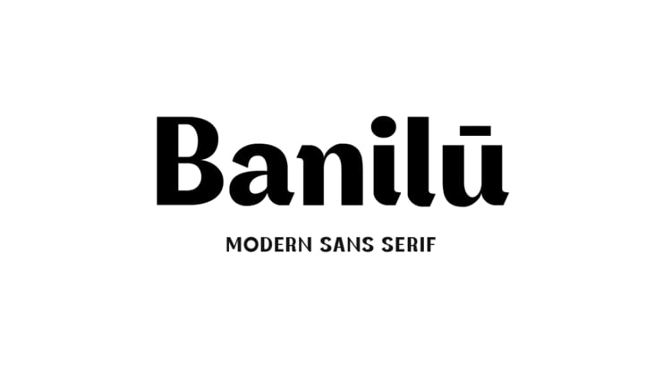 Banilu Font