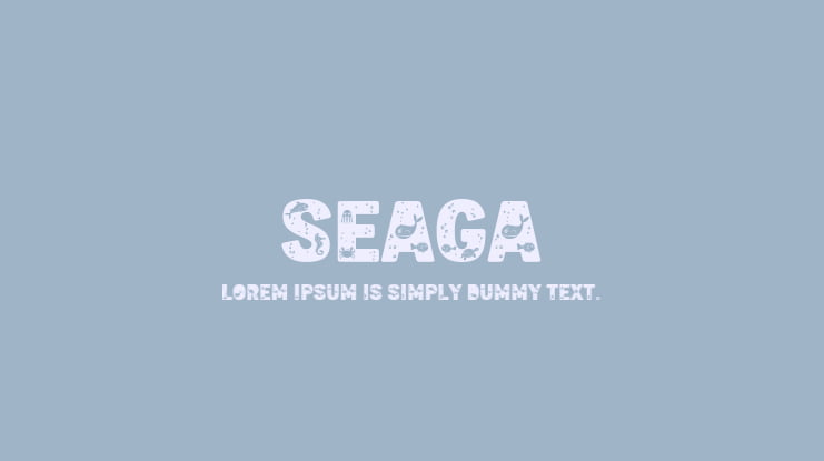 Seaga Font