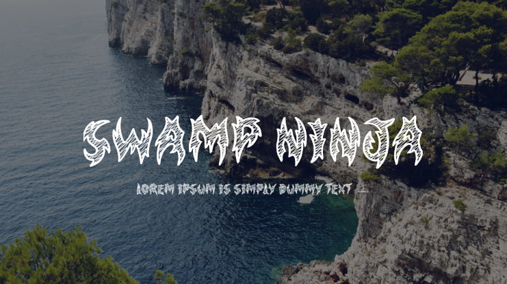 Swamp Ninja Font