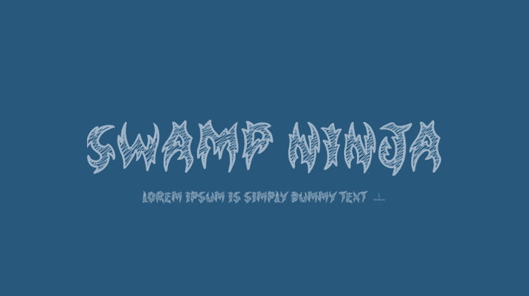 Swamp Ninja Font