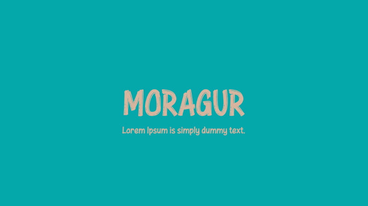 MORAGUR Font