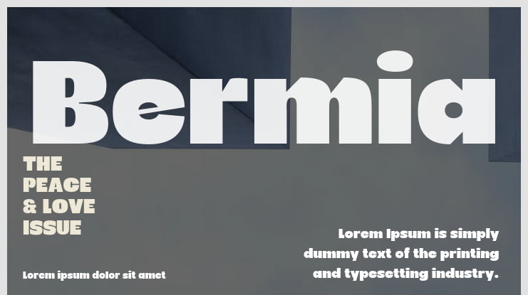 Bermia Font