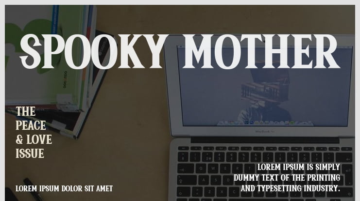 Spooky Mother Font