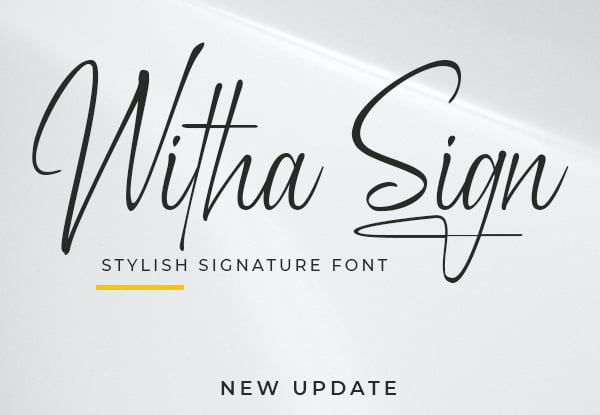 Witha Sign II Font