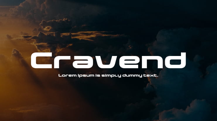 Cravend Font