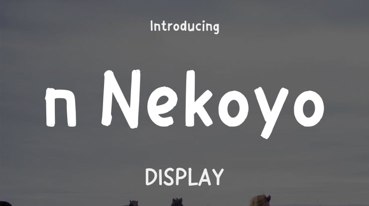 n Nekoyo Font