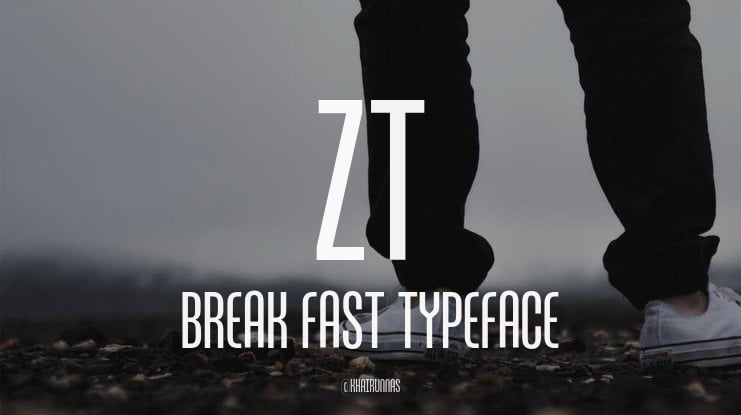 ZT Break Fast Font Family