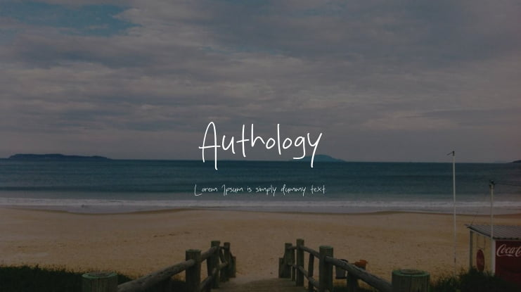 Authology Font