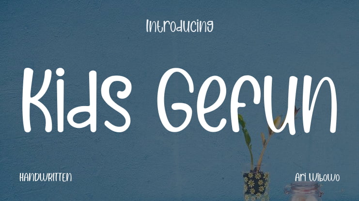 Kids Gefun Font