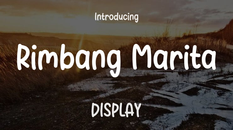 Rimbang Marita Font