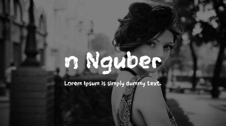 n Nguber Font