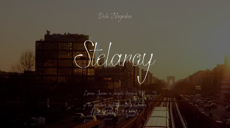 Stelaroy Font