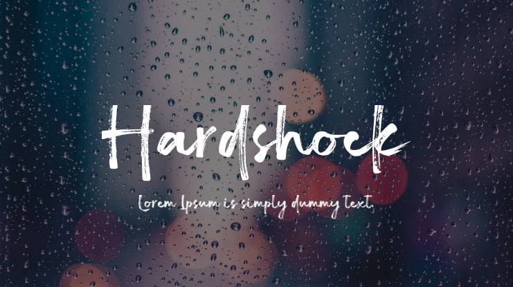 Hardshock Font