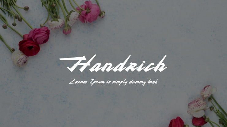 Handrich Font