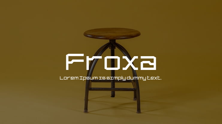 Froxa Font Family