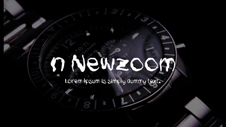 n Newzoom Font