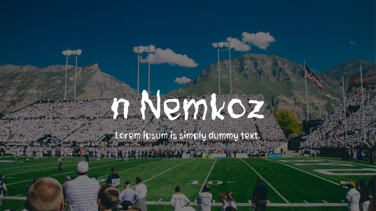 n Nemkoz Font