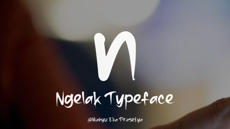 n Ngelak Font