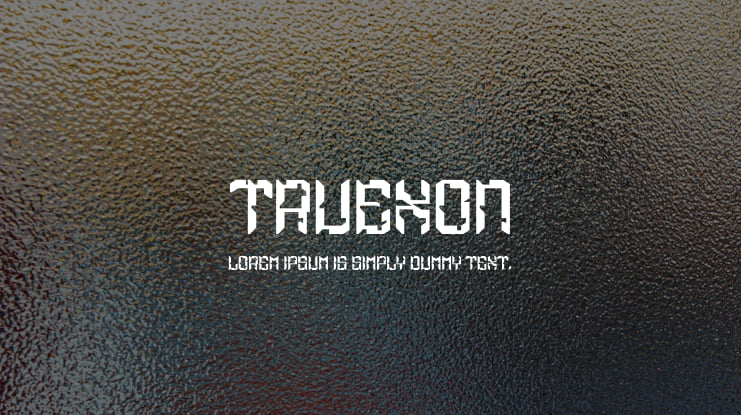 Truexon Font