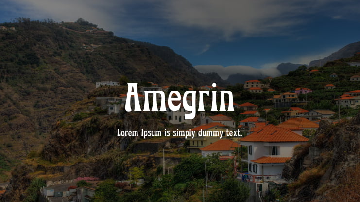 Amegrin Font