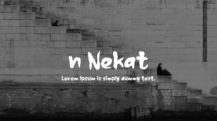 n Nekat Font