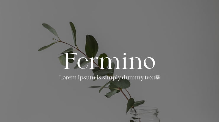 Fermino Font