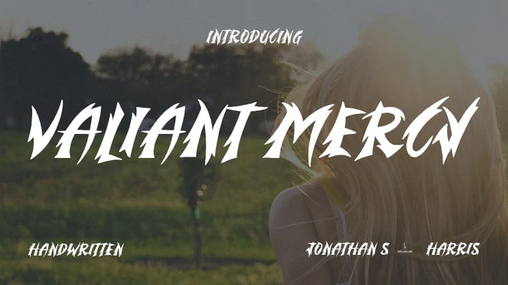 Valiant Mercy Font