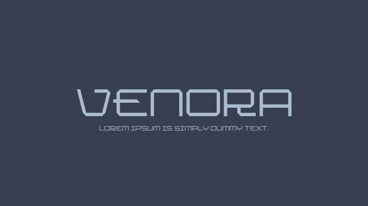 Venora Font