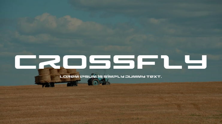 Crossfly Font