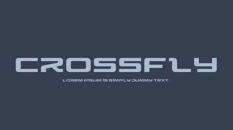 Crossfly Font