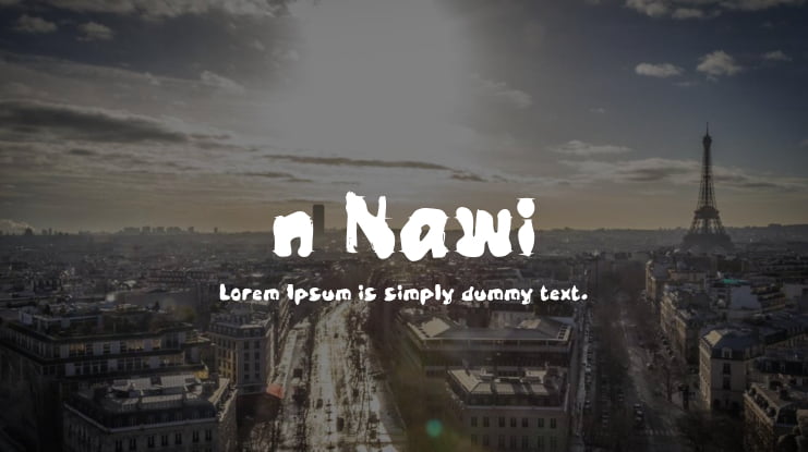 n Nawi Font