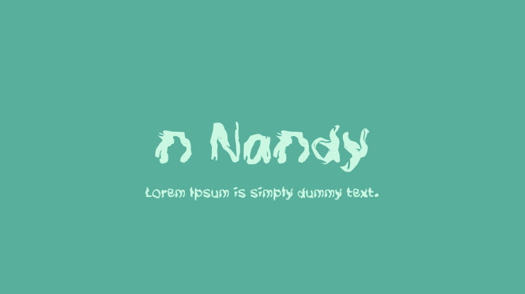 n Nandy Font