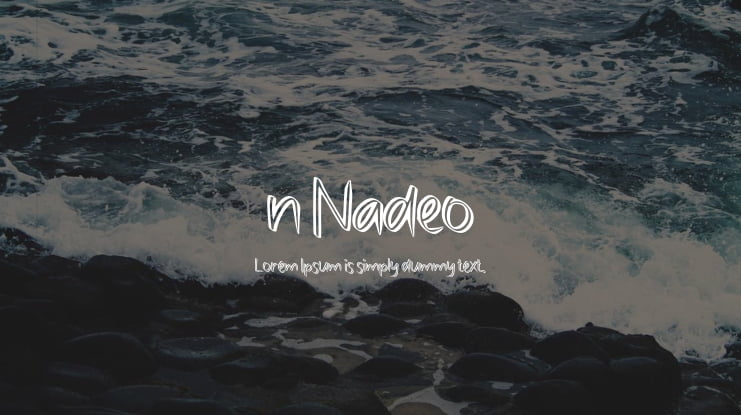 n Nadeo Font