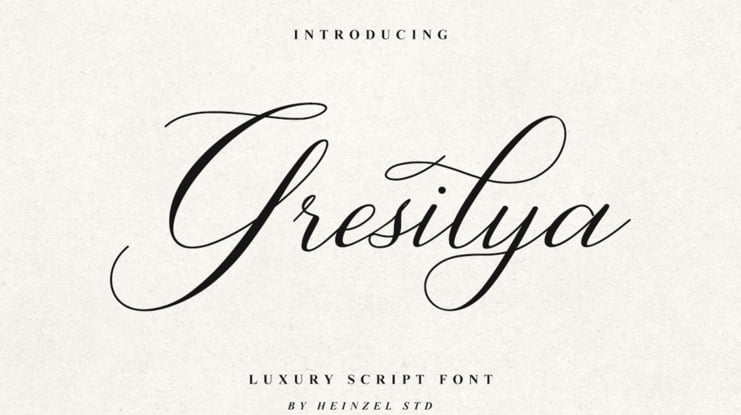 Gresilya Font