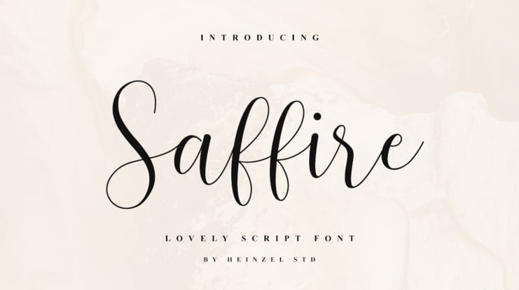 Saffire Font