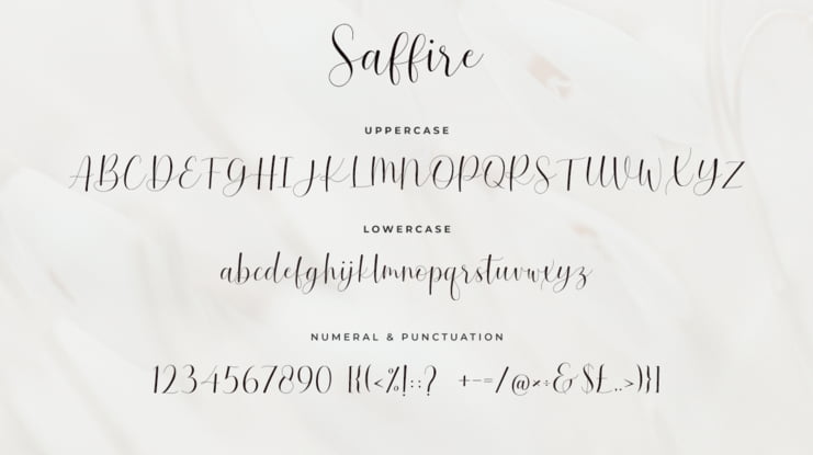 Saffire Font