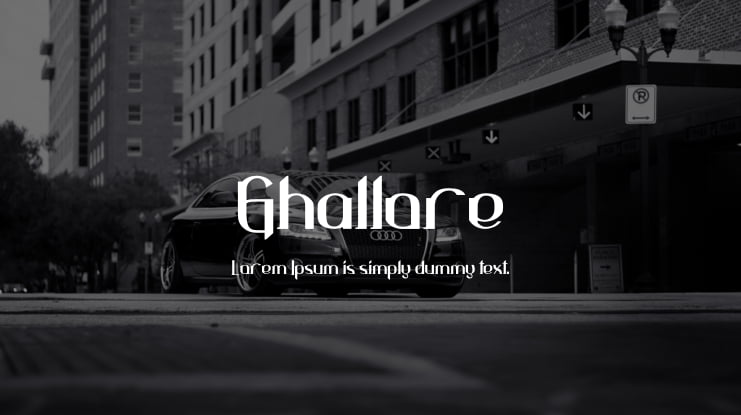 Ghallore Font