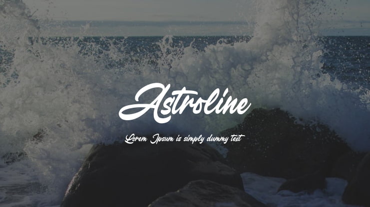 Astroline Font