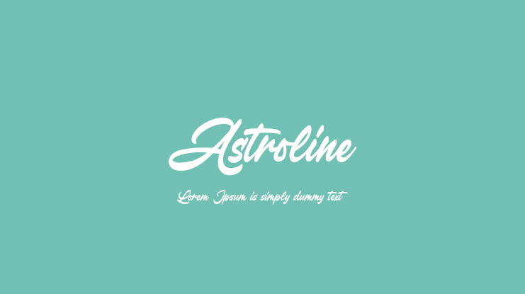 Astroline Font