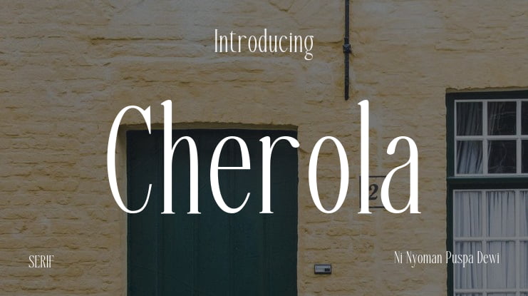 Cherola Font