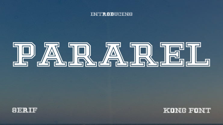 Pararel Font