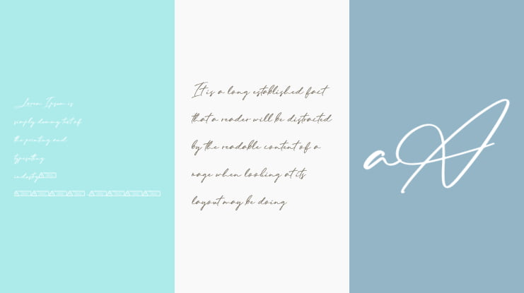 Dalli Signature PERSONAL USE ON Font