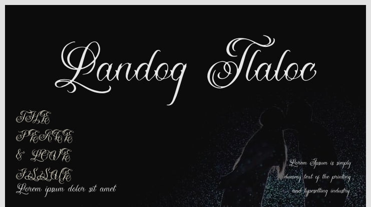 Landog Tlaloc Font