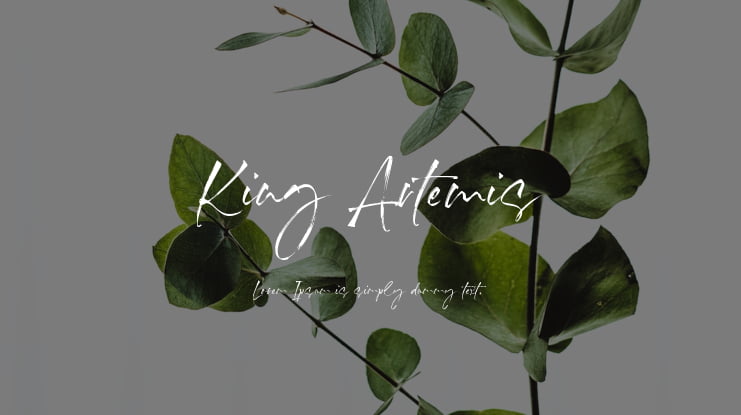 King Artemis Font