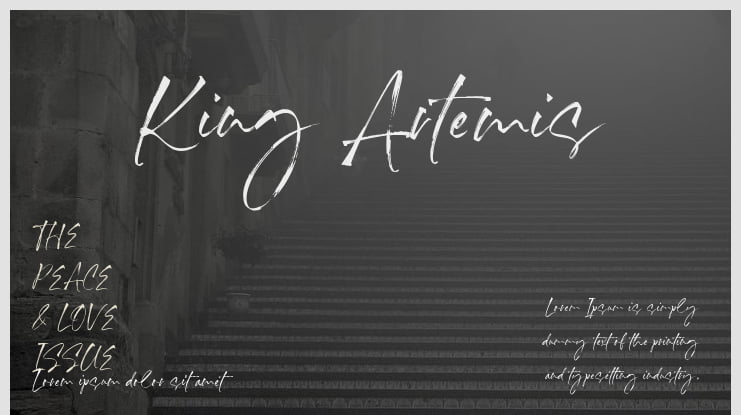 King Artemis Font